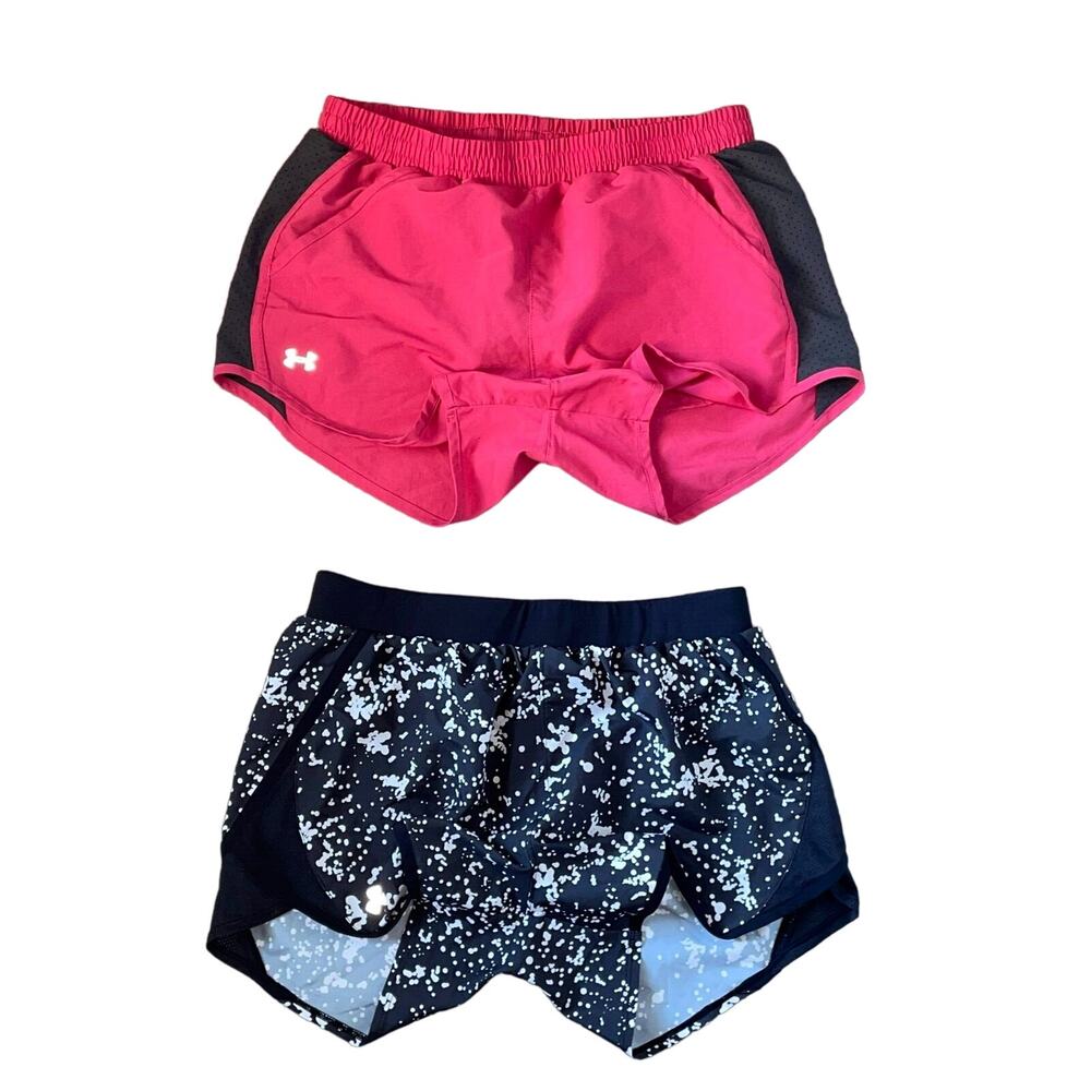 4 x Nike, Under Armour & Adidas Loose Running/Gym Shorts Shorts Size S - M